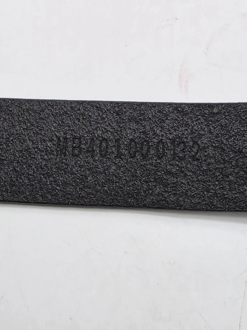 Fossil Genuine Classic Belt Men's Size 34 American Flag Patriotic Black Leather
